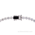 Pulsera de tenis de diamante HTHP Diamond